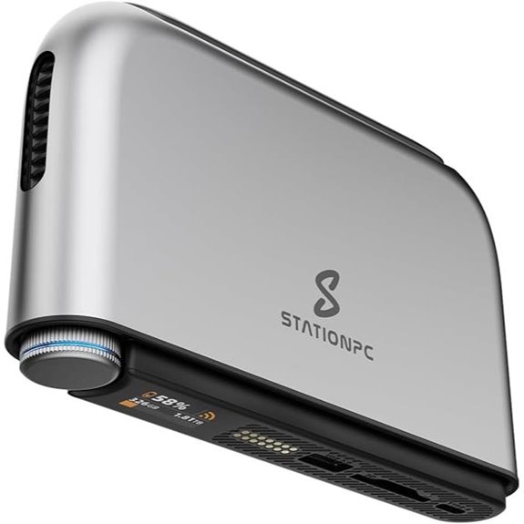 PocketCloud Portable NAS with M.2/NVMe & SD Slots