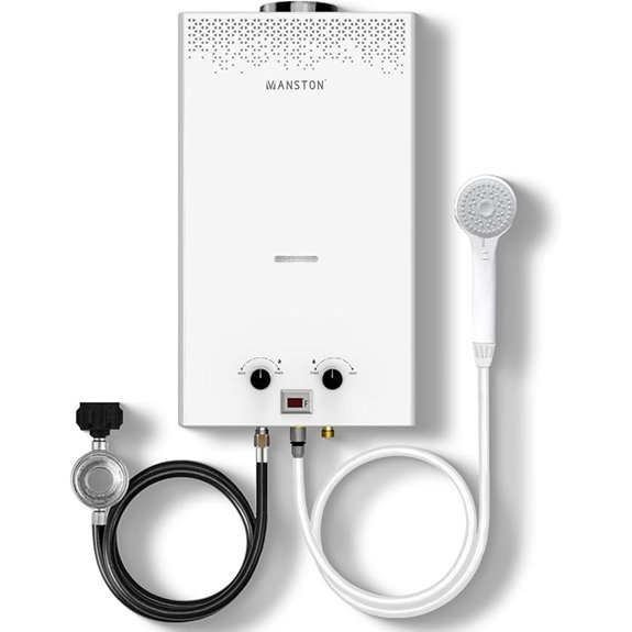 VANSTON Portable Tankless Propane Water Heater