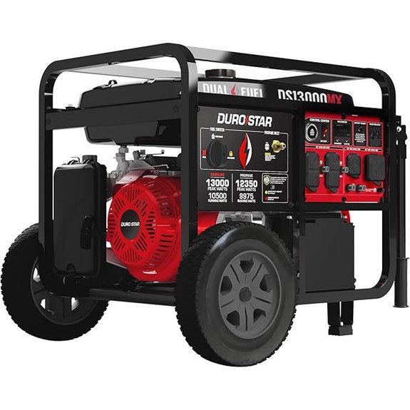DuroStar 13,000W Dual Fuel Portable Generator