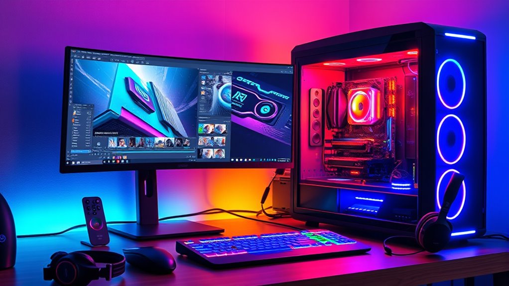 powerful efficient editing setup