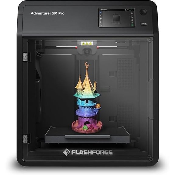 FLASHFORGE Adventurer 5M Pro 3D Printer with Auto Print