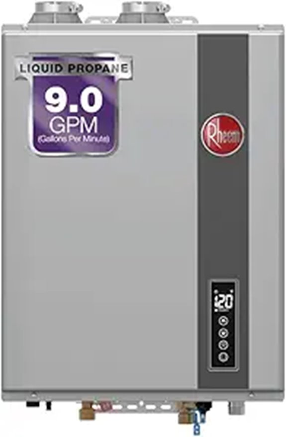 Rheem Propane Tankless Water Heater 9 GPM