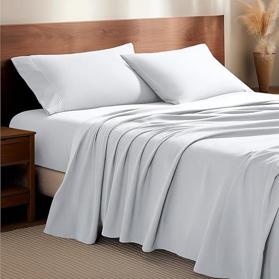 Bare Home Flannel Sheet Set Queen 100% Cotton