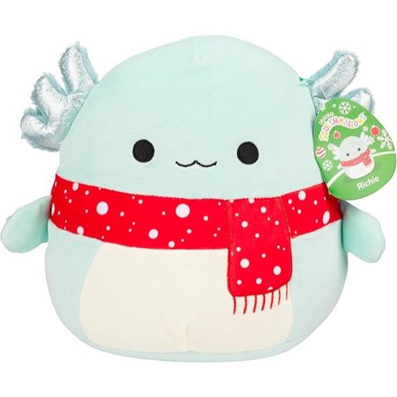 Squishmallows Richie Christmas Axolotl Plush Toy