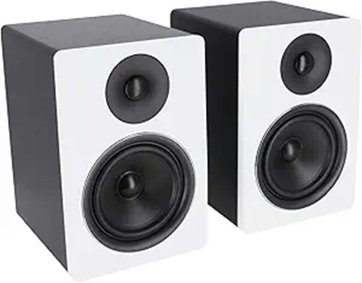 Rockville APM6W Powered Studio Monitor Speakers (Pair)