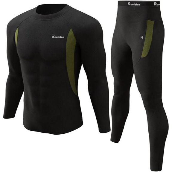 Romision Men's Thermal Long Johns Base Layer Set