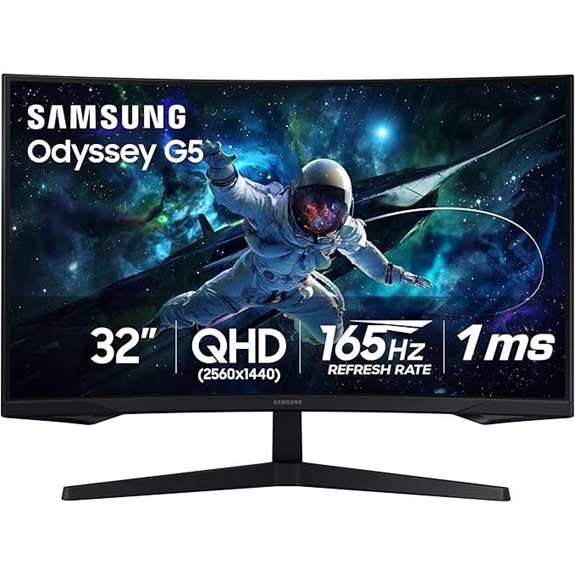 Samsung Odyssey G55C 32 Curved Gaming Monitor