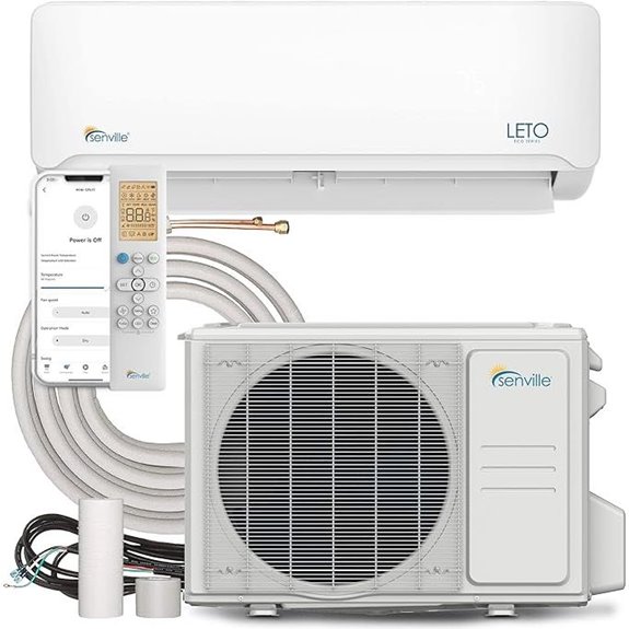 Senville LETO 12,000 BTU Mini Split Heat Pump