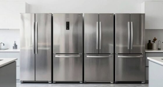 space saving counter depth refrigerators