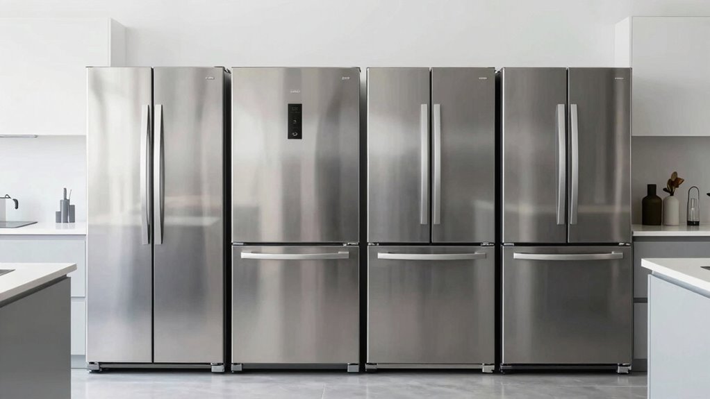 space saving counter depth refrigerators