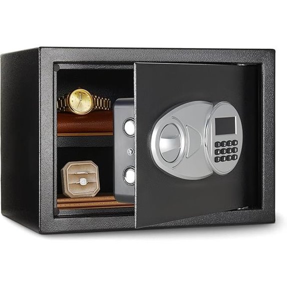 Amazon Basics Steel Security Safe with Keypad