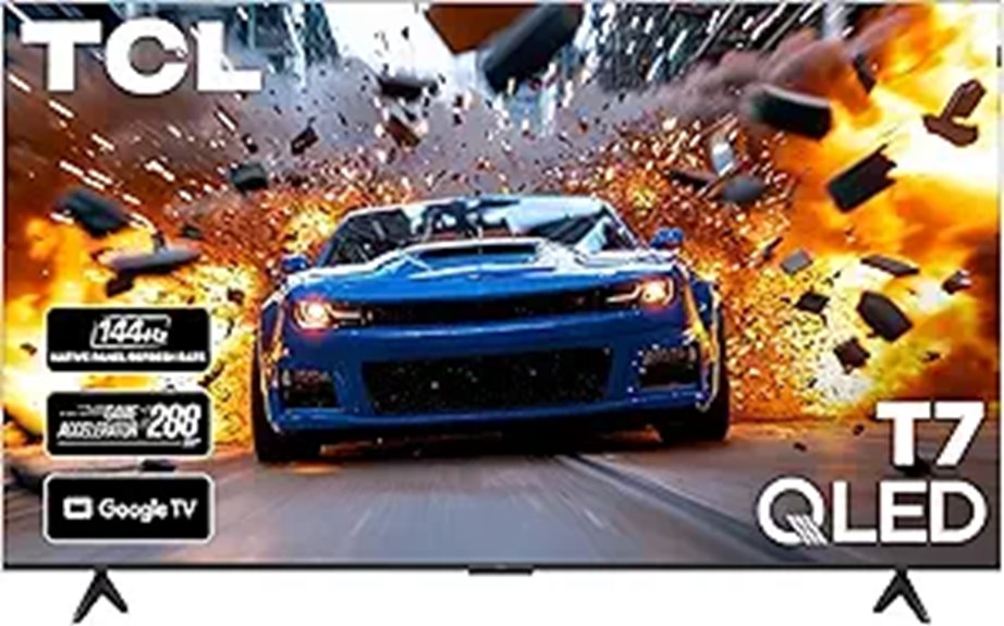 TCL 75 T7 Series 4K QLED HDR Smart TV