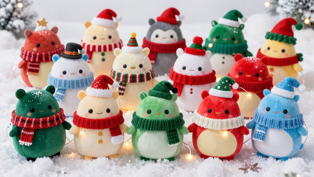 top 14 holiday squishmallows