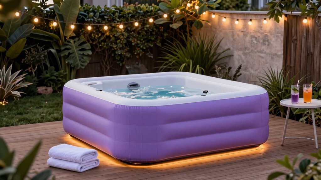 top inflatable hot tubs