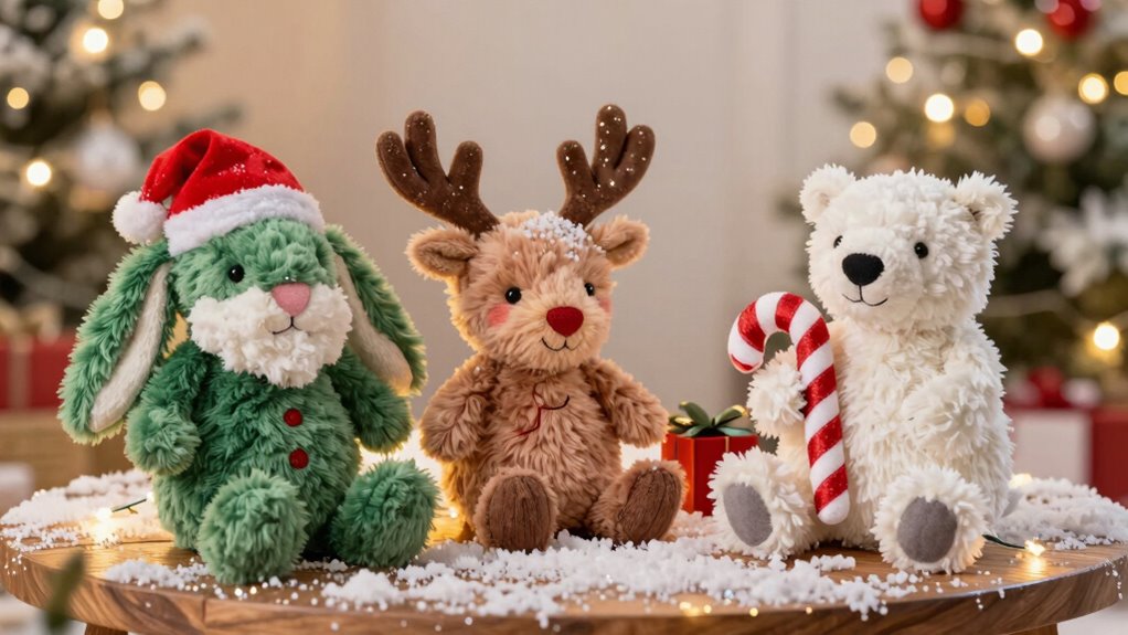 top jellycat christmas toys