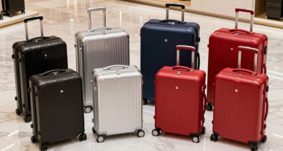 top luxury travel suitcase sets