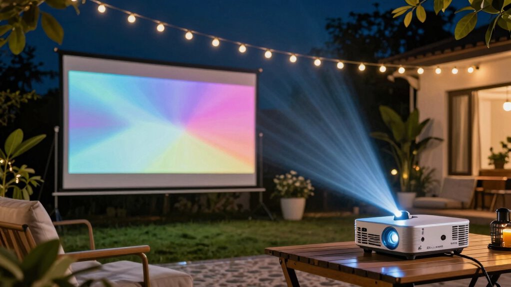 top outdoor projectors 2026