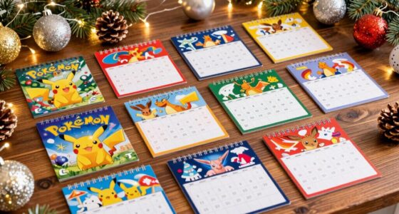 top pok mon tcg calendars
