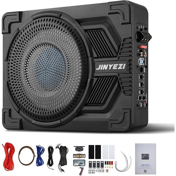 1200W Under Seat Subwoofers with Amp for Vehicles