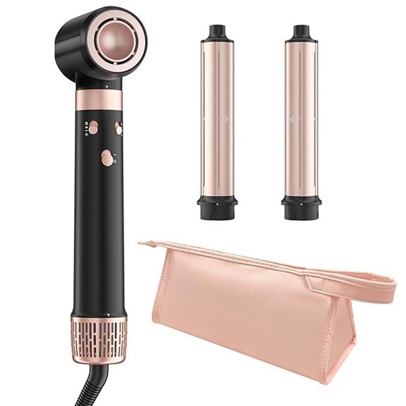 Dual Voltage 3-in-1 Hair Dryer and Styler