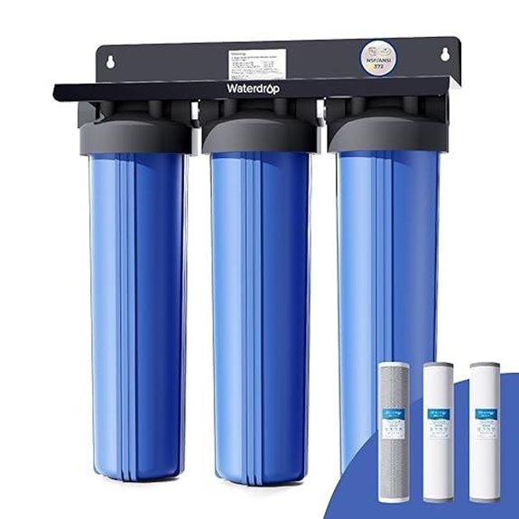 Waterdrop 3-Stage Whole House Water Filter System