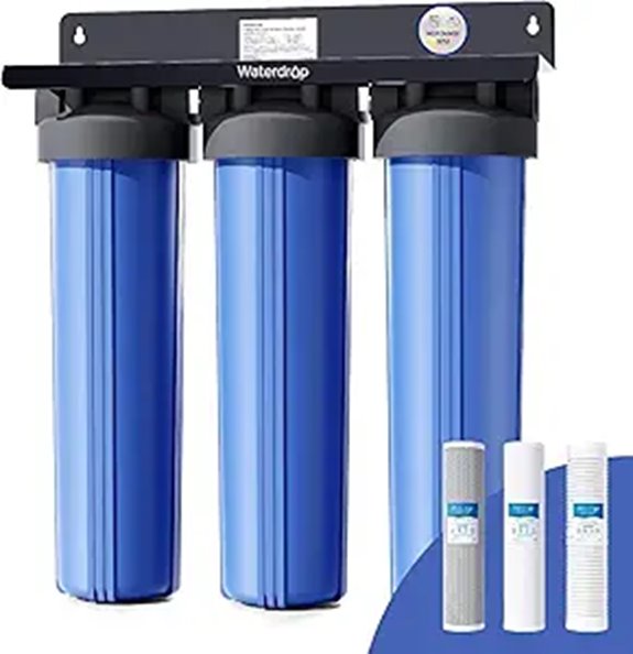 Waterdrop 3-Stage Whole House Water Filter System