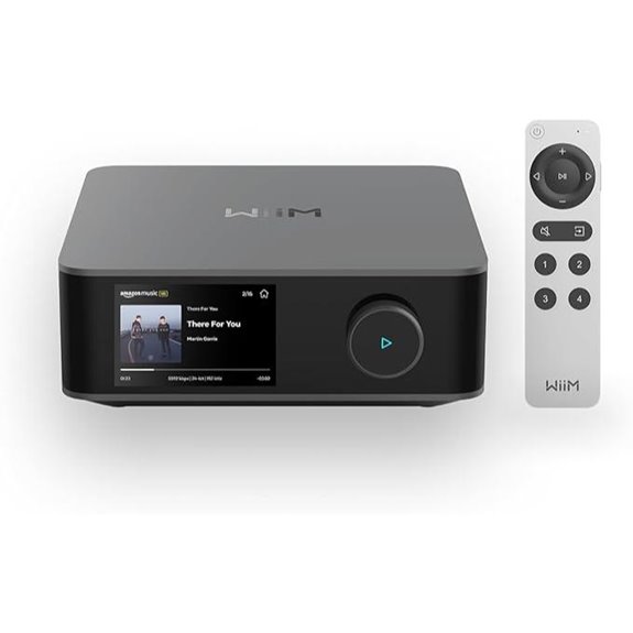 WiiM Amp Ultra with Voice Remote and HDMI ARC