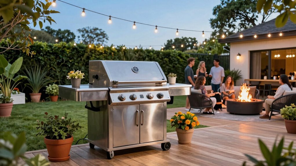 backyard grill event space