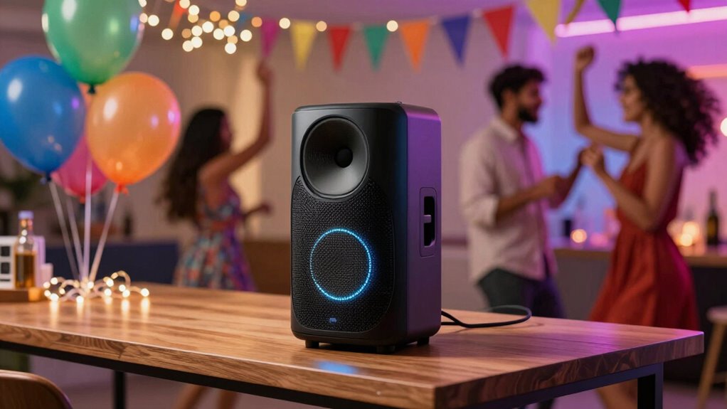 built in party speaker systems