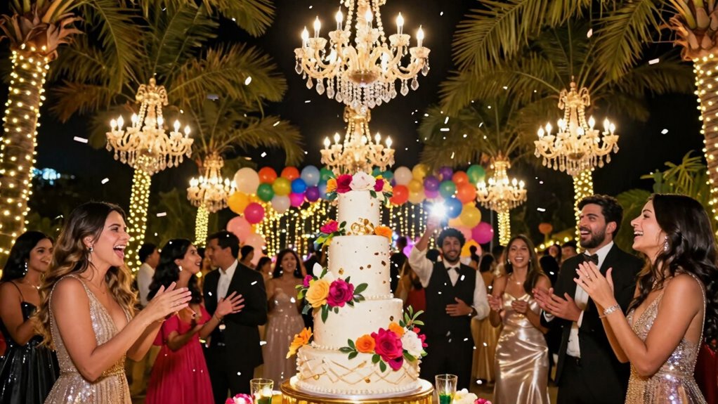 celebrity birthday viral party