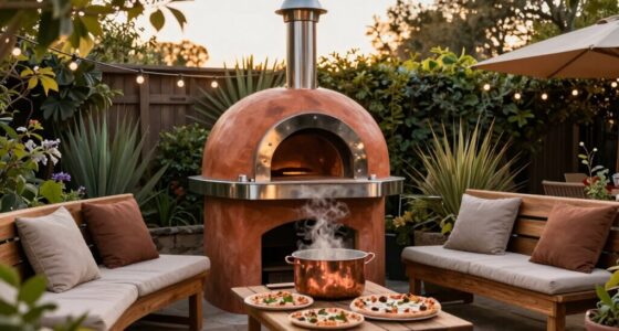 celebrity chefs love outdoor ovens