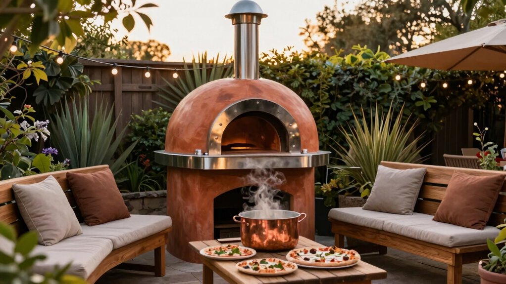 celebrity chefs love outdoor ovens