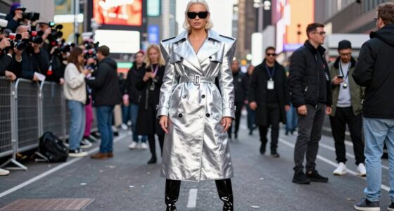 celebrity fashion week statements