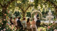 celebrity garden wedding trends