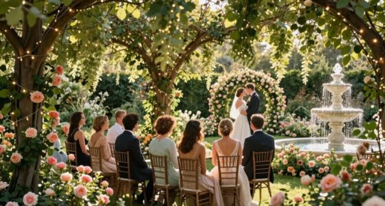 celebrity garden wedding trends