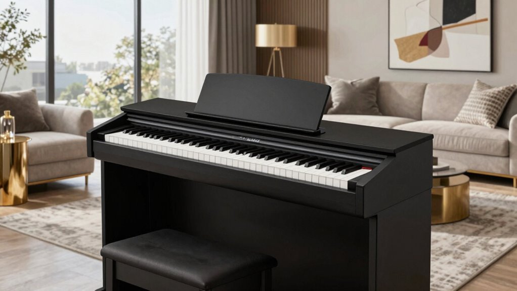 celebrity homes favor digital pianos