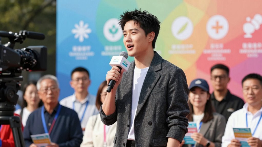 celebrity voices promote health
