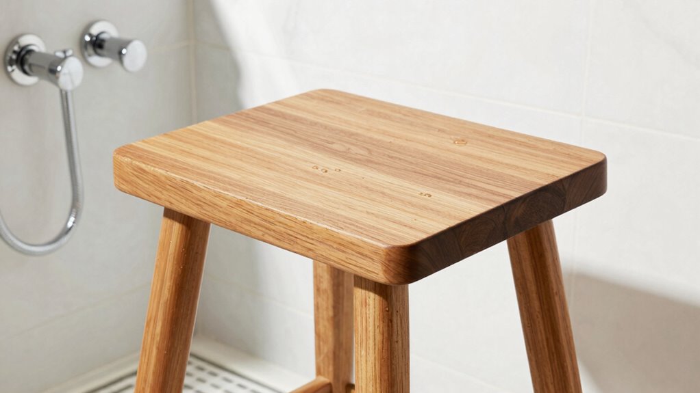 durable stylish bathroom seating