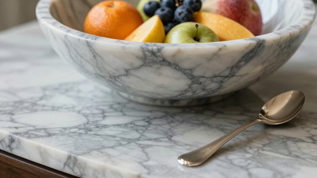 elegant durable marble serveware
