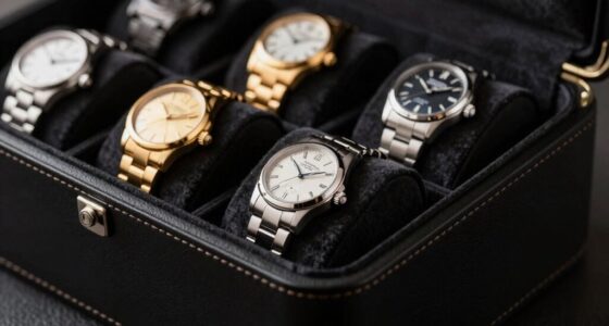 elegant watch storage solution
