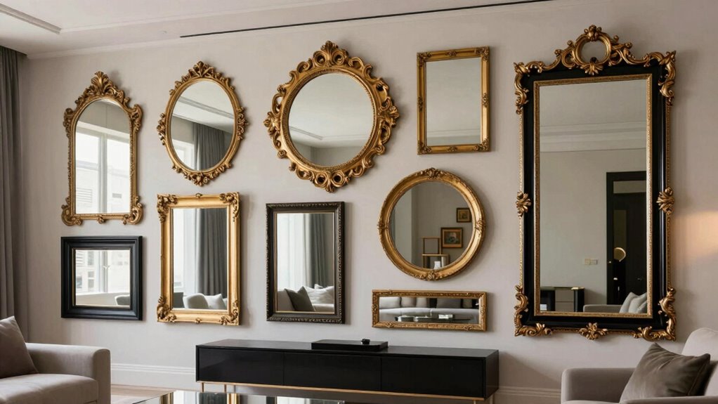 enhance space with mirrors