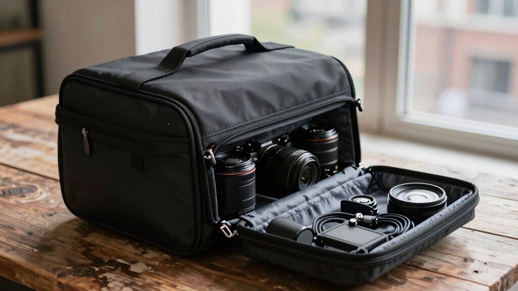 enhanced camera gear organization