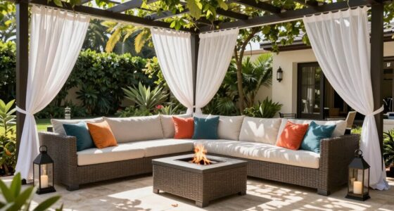 enhanced outdoor living comfort