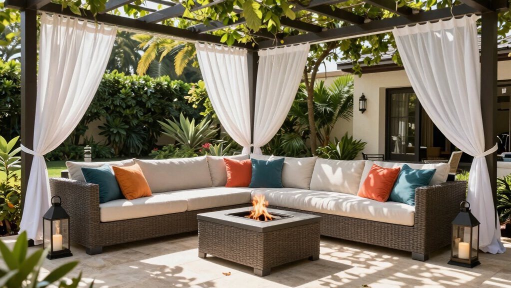 enhanced outdoor living comfort