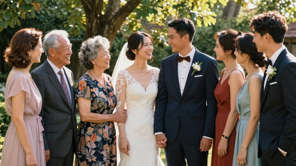 family influence shapes wedding atmosphere