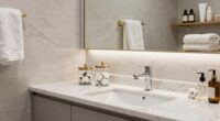 luxurious bathroom storage upgrade