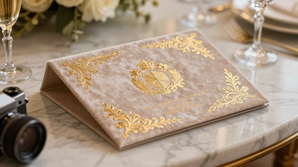luxurious exclusive event invitations