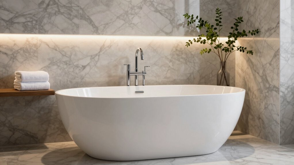 luxurious versatile soaking tubs