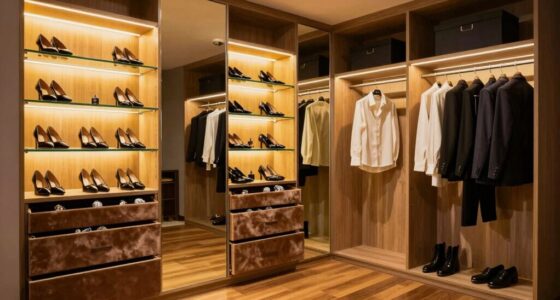 luxury closet organization system