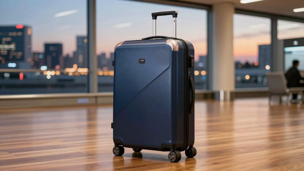 luxury durable travel luggage